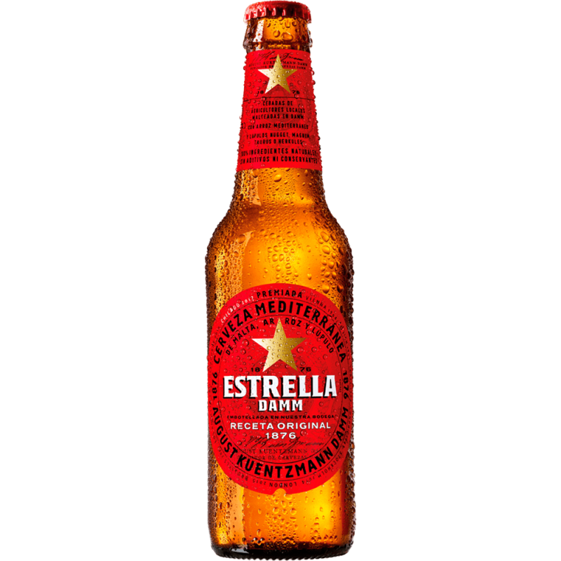 CERVEZA ESTRELLA DAMM 33cl
