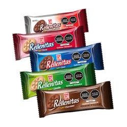 GALLETAS GN RELLENITAS SABORES 5x8x42grx40ud