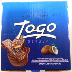 TOGO WAFER FINDIK KOKOLIN KAPLI KREMALI GOFRET. (FINDIKLI)